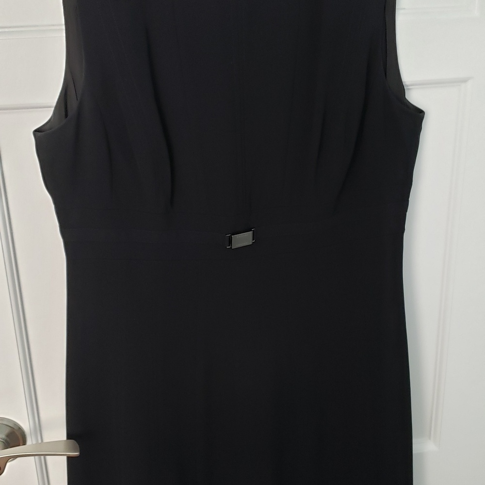 Tahari Black Dress